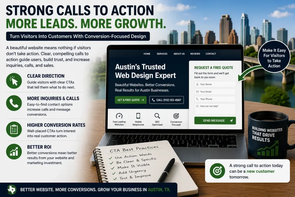 conversion focused web design Austin TX