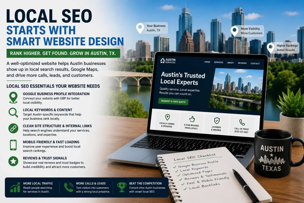 local SEO website design Austin TX