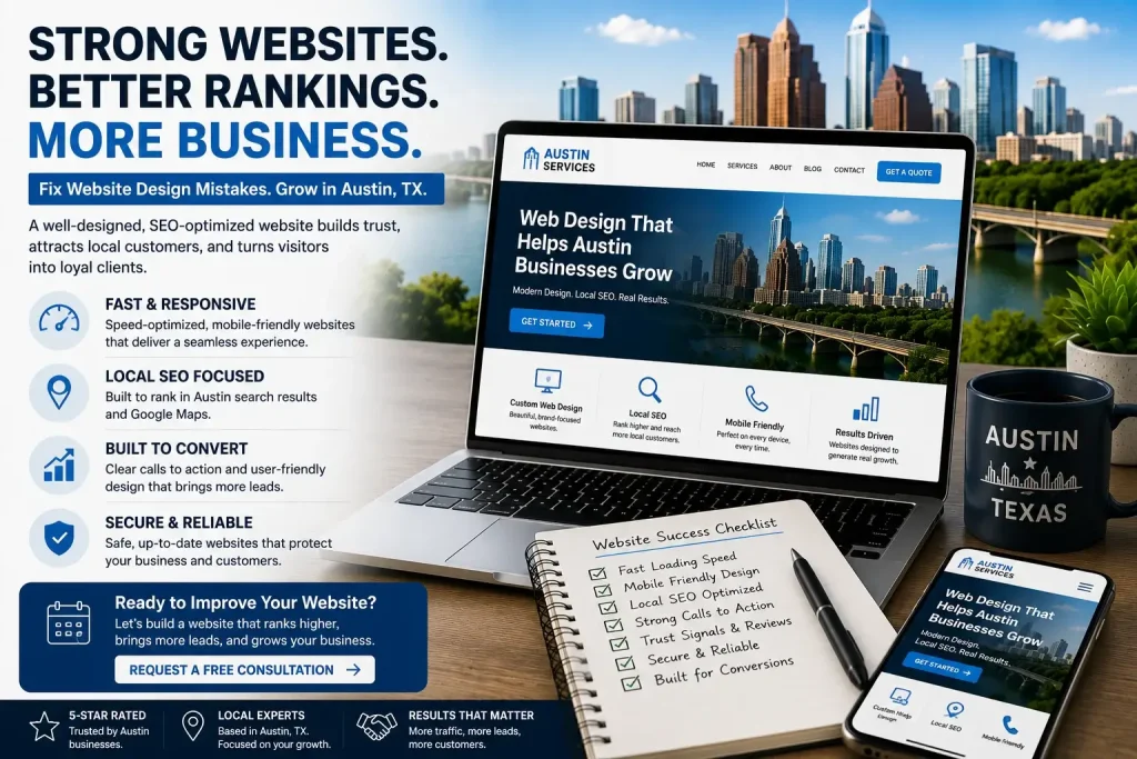 responsive web design Austin TX