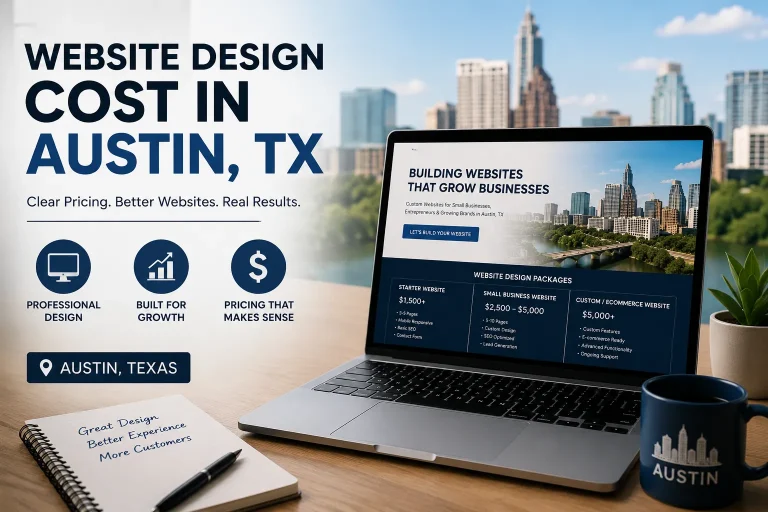 website design cost in Austin TX