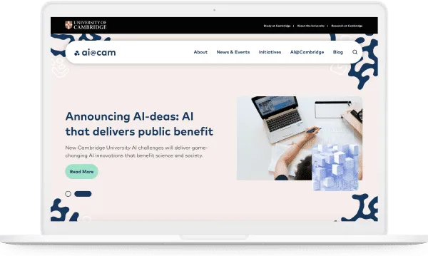 AI Cambridge website project