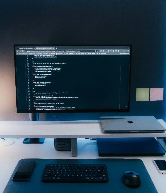 website development Austin coding screen